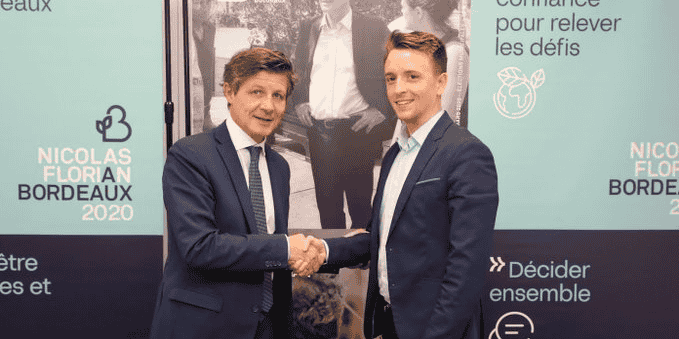 Nicolas Pereira a fait soumis un pacte "Bordeaux durable" aux candidats à l'élection municipale. Seul Nicolas Florian, le maire sortant, l'a ratifié à 100 %.