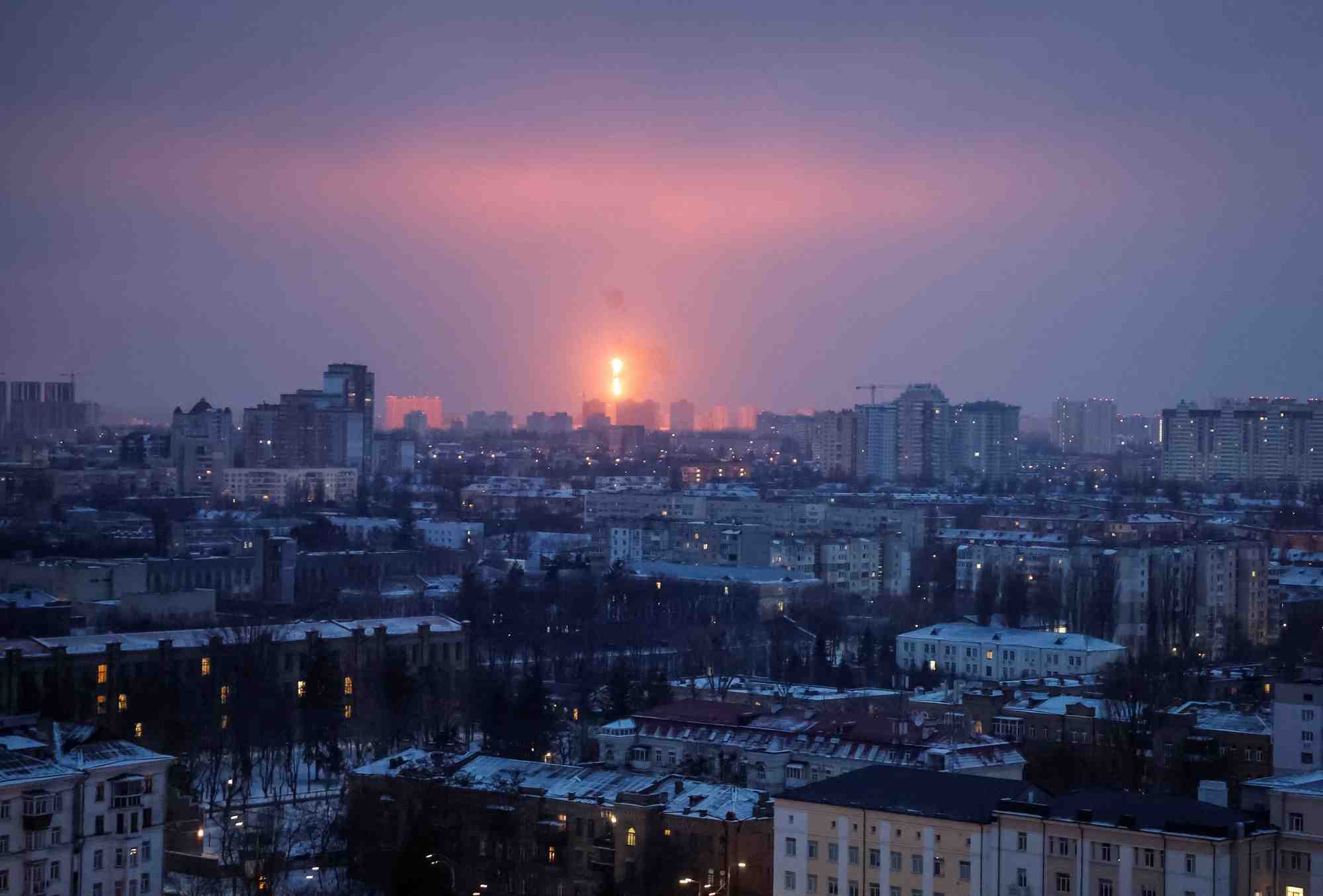 Attaque de missiles russes a kiev