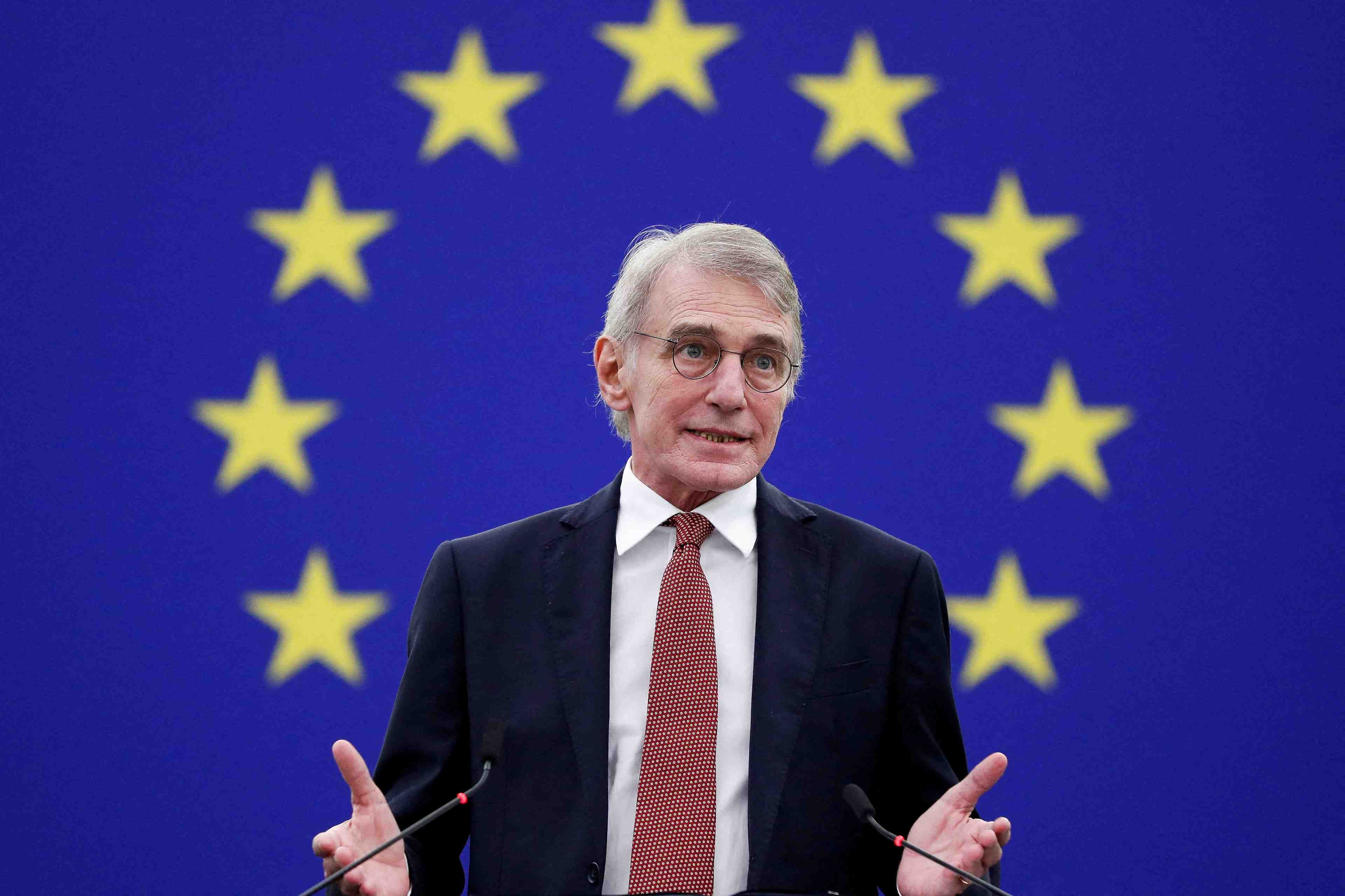 Deces du president du parlement europeen david sassoli