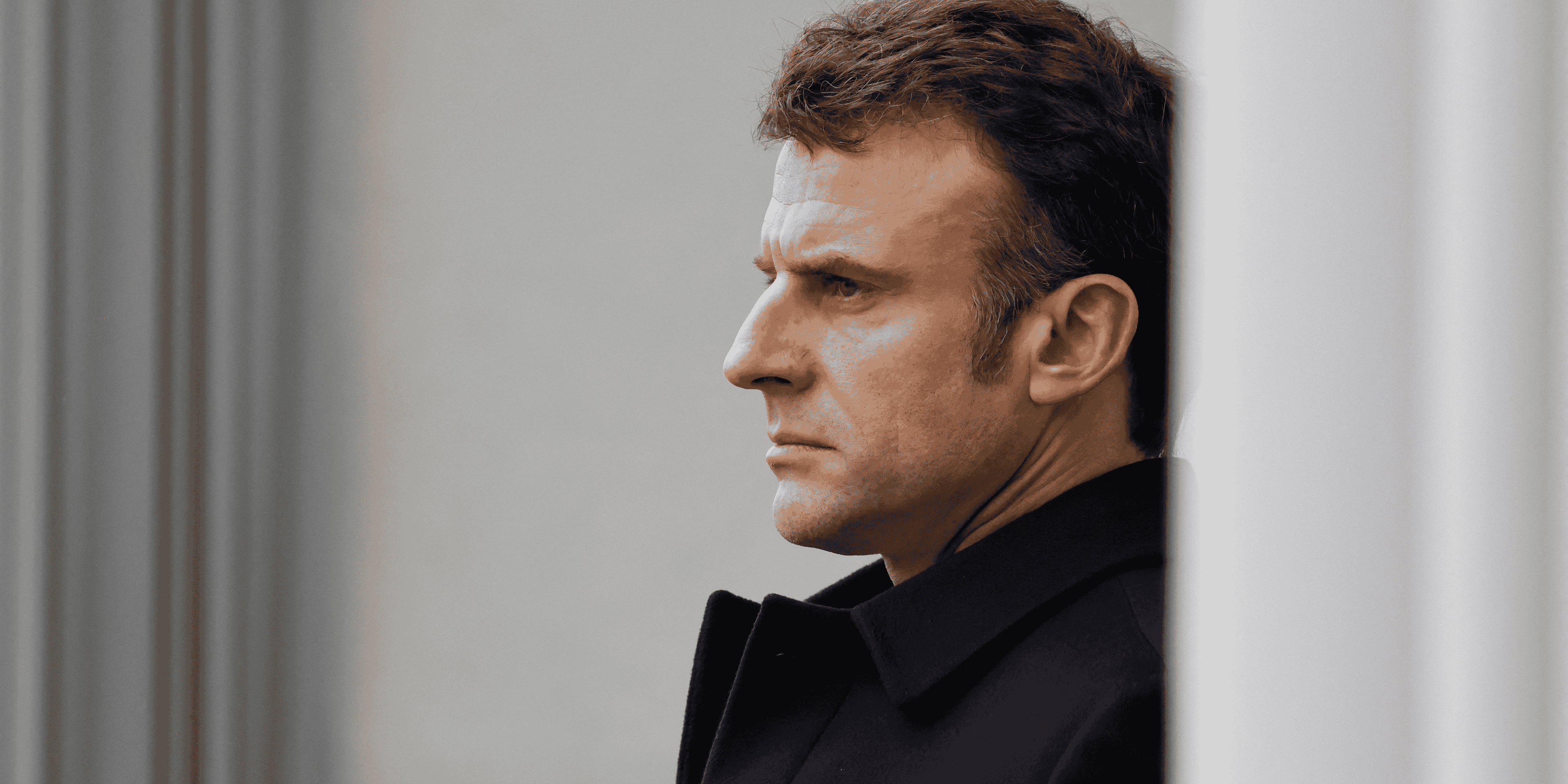 Le president francais emmanuel macron a versailles, en france