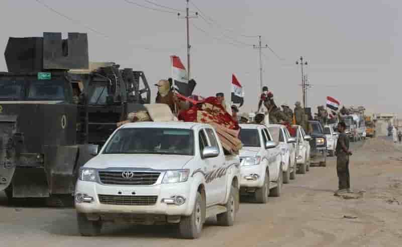 Les preparatifs de l'offensive sur mossoul s'accelerent