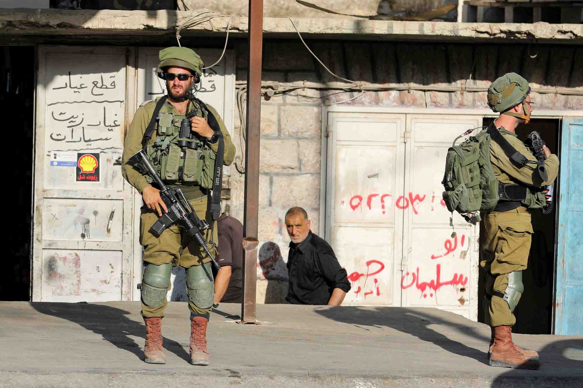 Cisjordanie: des dizaines de personnes blessees par les forces de securite israeliennes