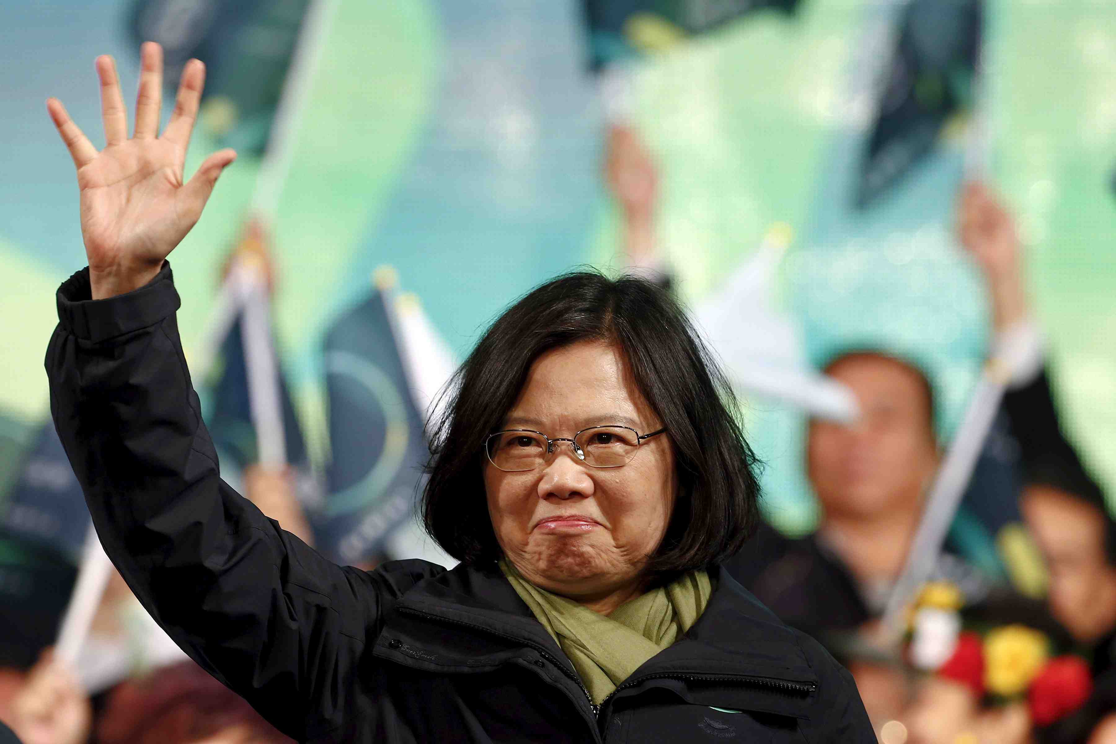 Victoire de la candidate de l'opposition a la presidentielle a taiwan