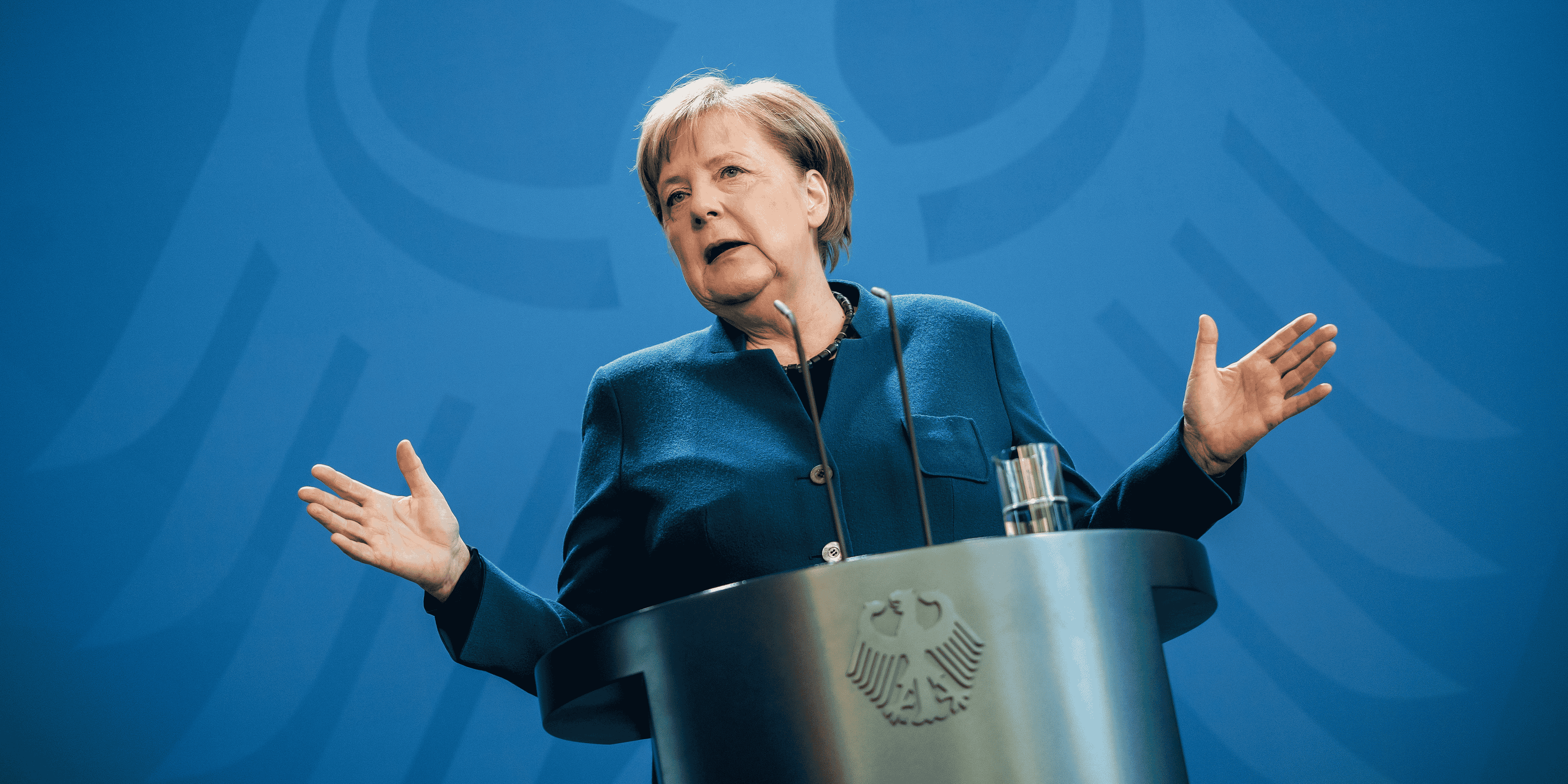 Coronavirus: merkel en isolement apres un contact avec un medecin infecte