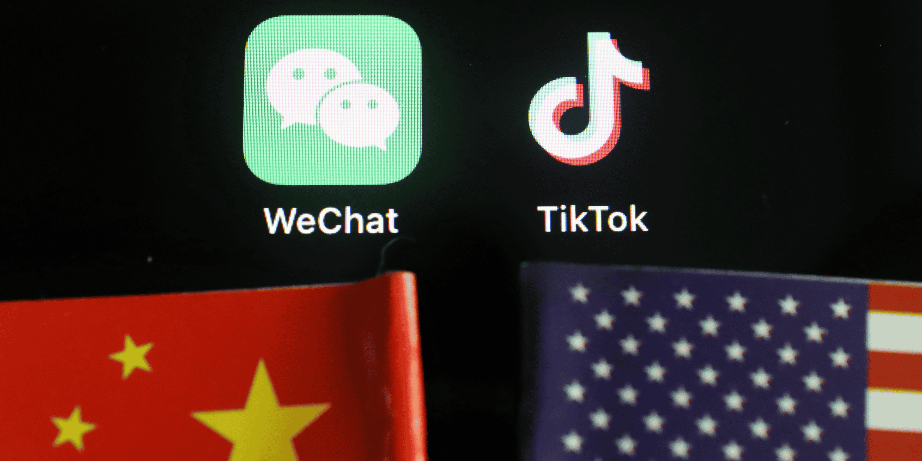 Trump publie des decrets interdisant les transactions avec bytedance et tencent