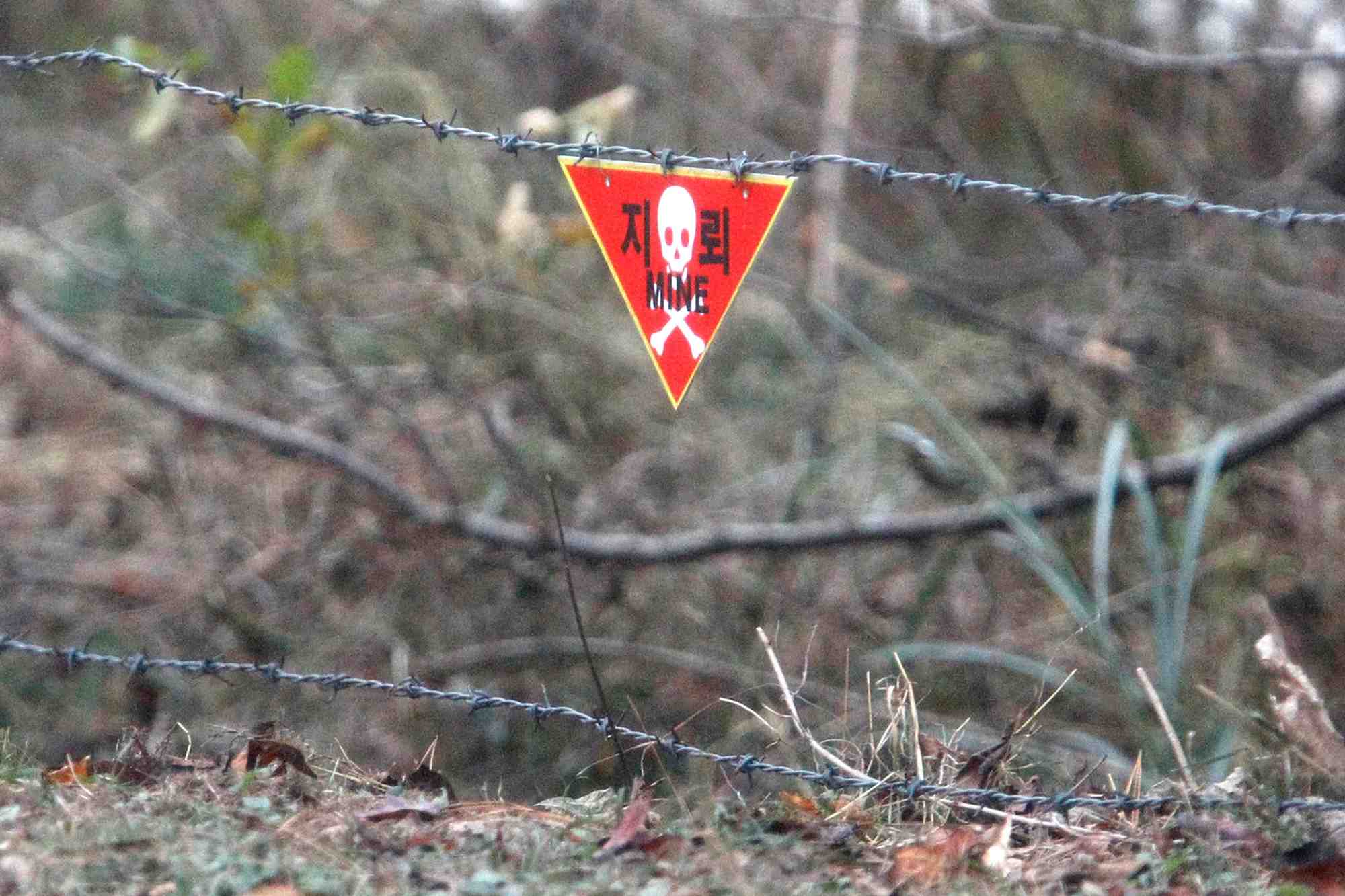Les usa limitent l'emploi des mines antipersonnel a la seule peninsule coreenne