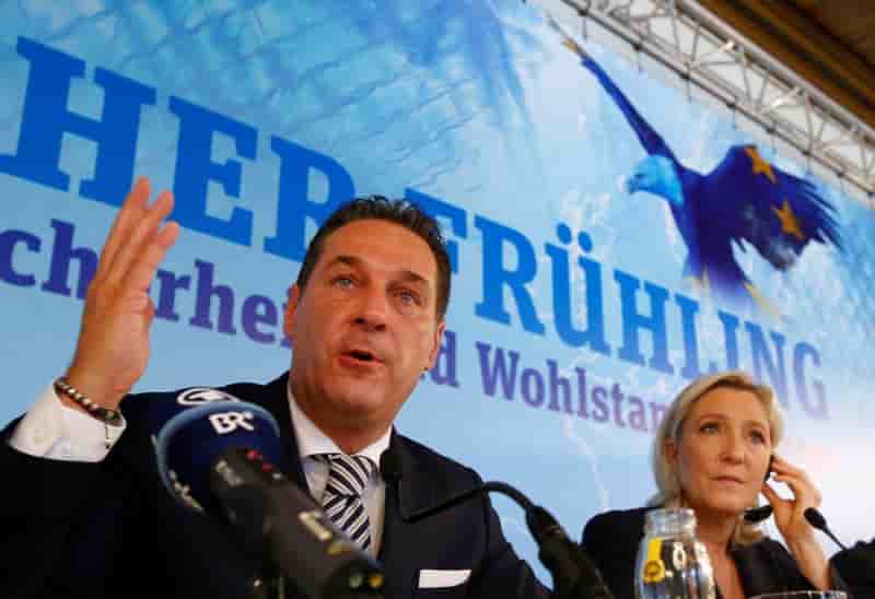 L'extreme droite europeenne reunie a vienne