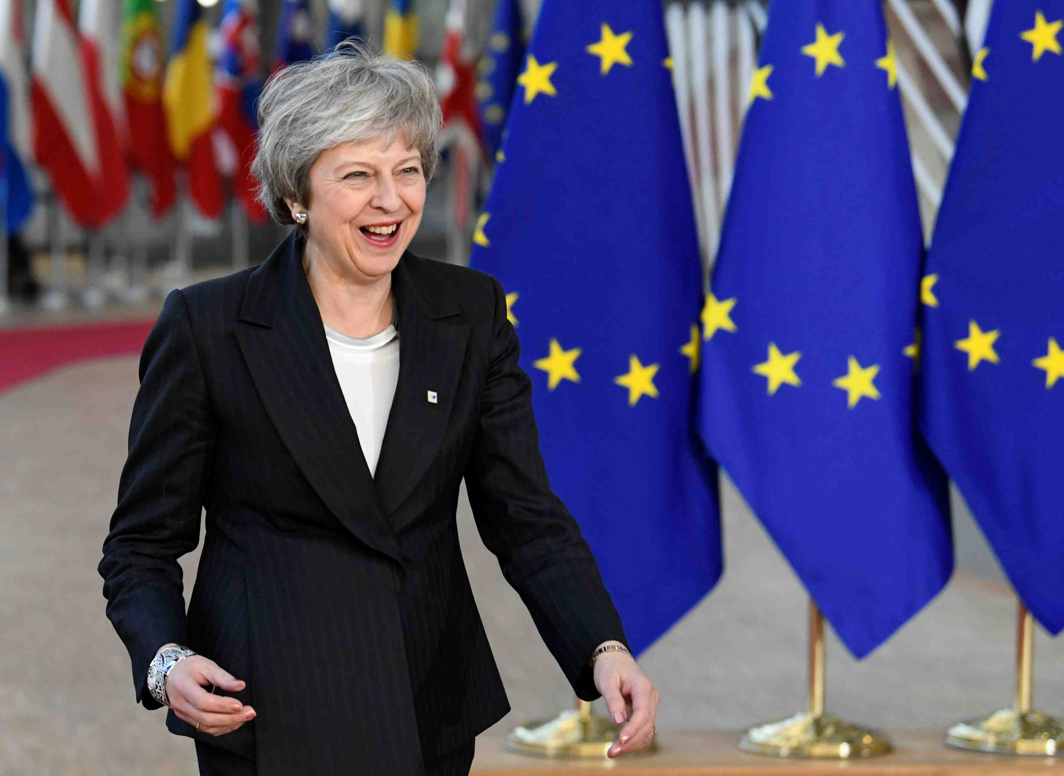 Brexit: may de retour a bruxelles, les europeens prudents