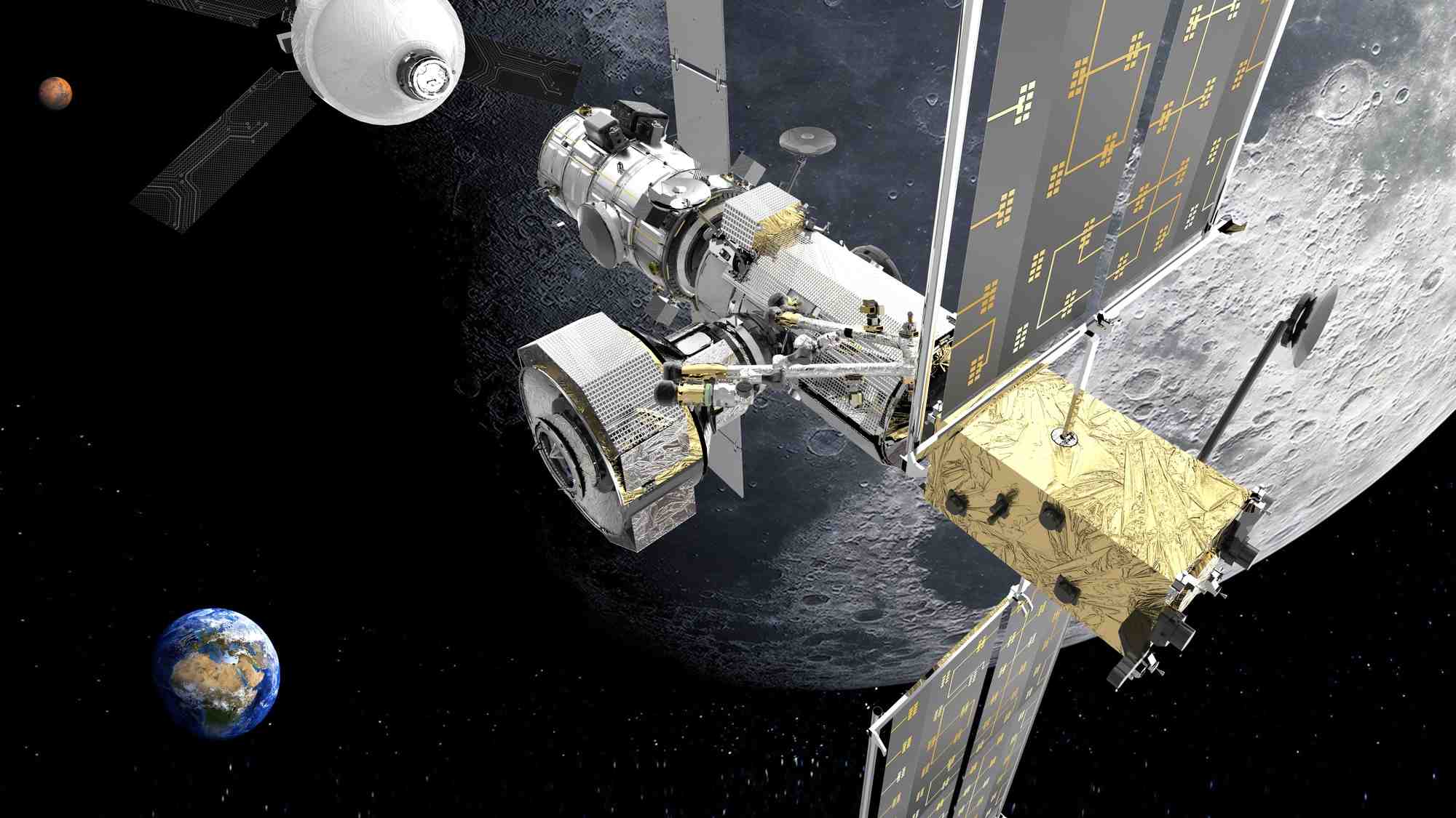 Thales Alenia Space Artemis Lune I-HAB Esprit