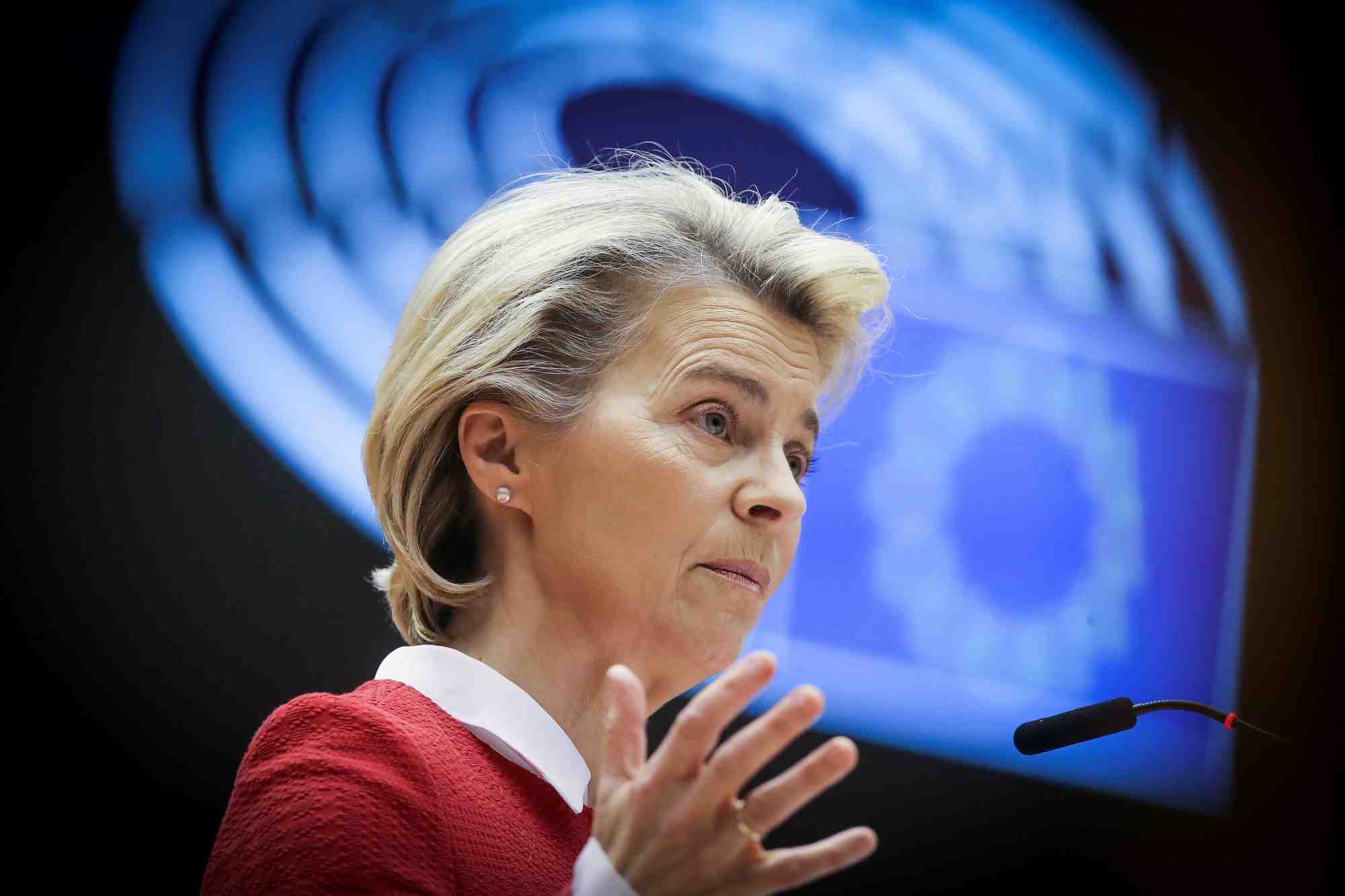 Ue: le plan de relance, opportunite du siecle selon ursula von der leyen