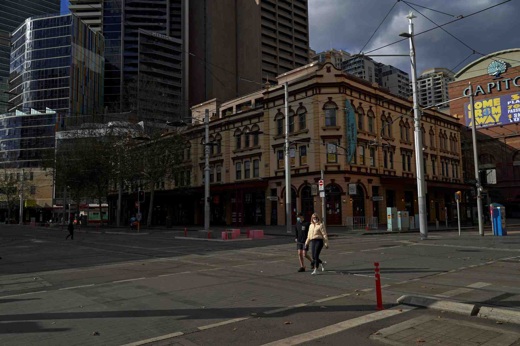 Sydney, la plus grande ville d'australie, confinee pendant 15 jours