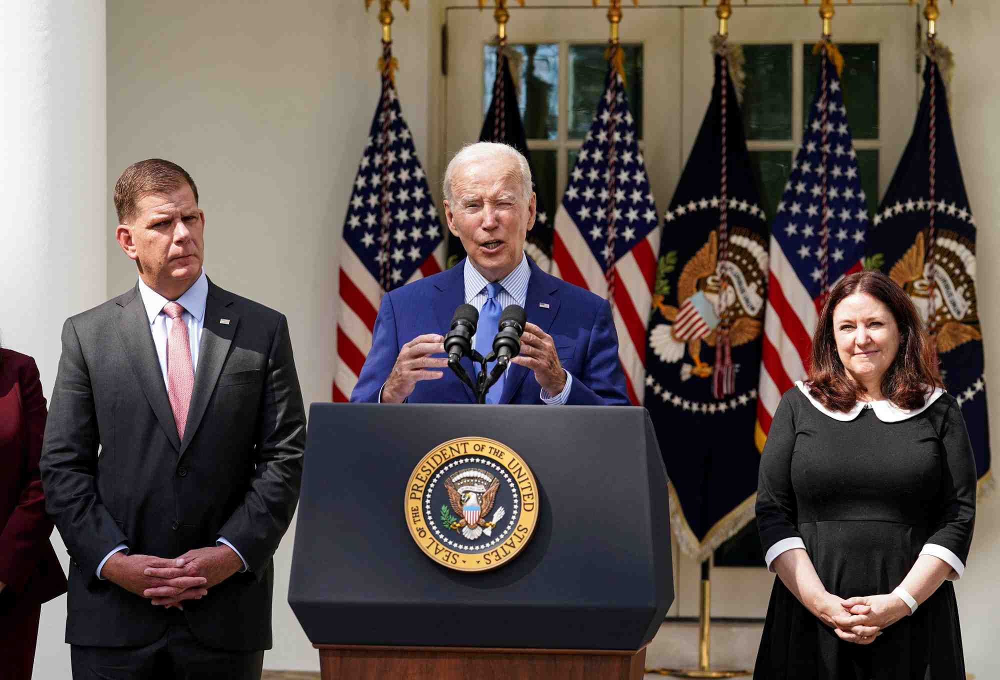 Photo d'archives du president americain joe biden a washington, aux etats-unis