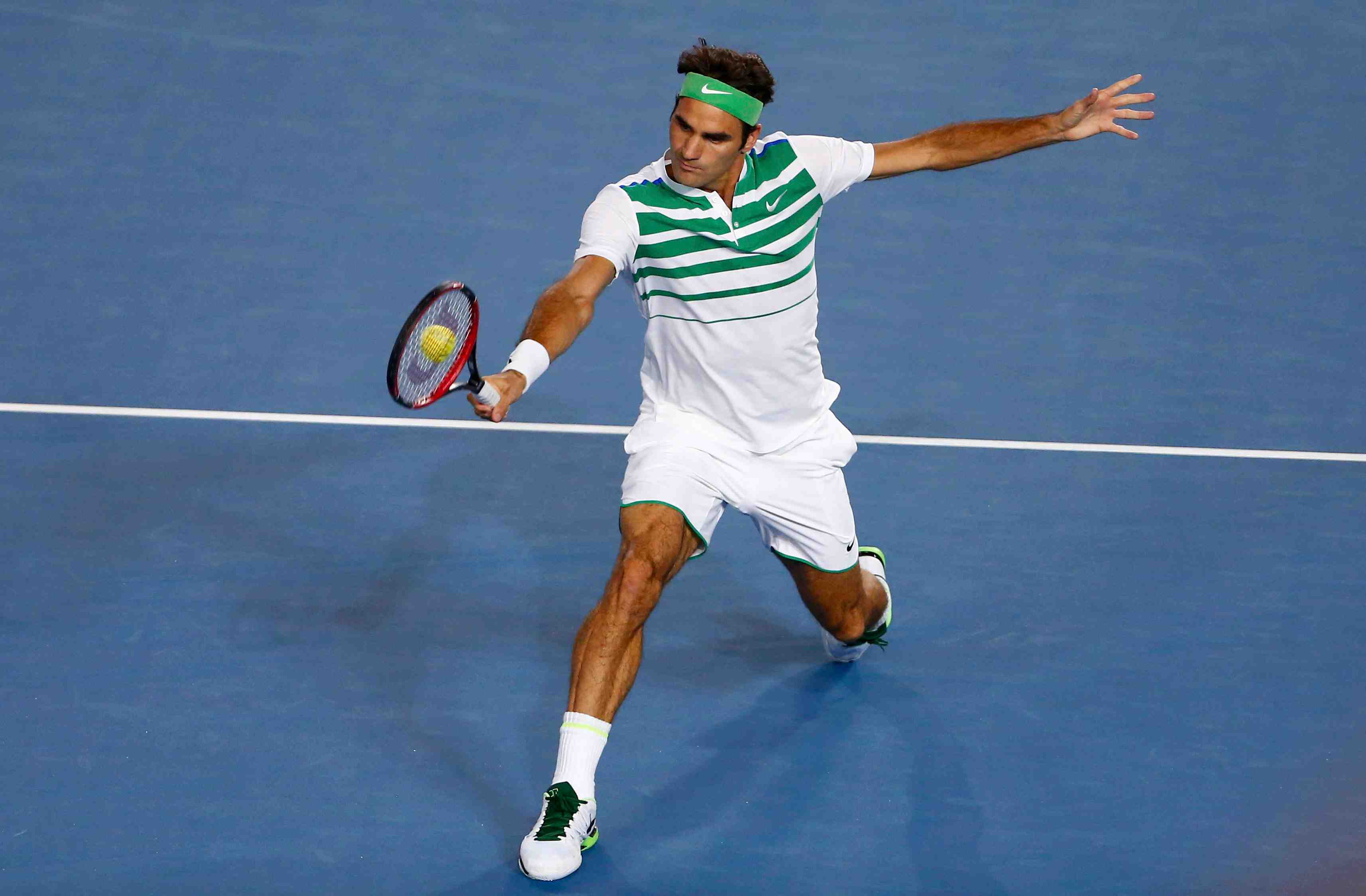 Federer surclasse goffin, berdych a souffert