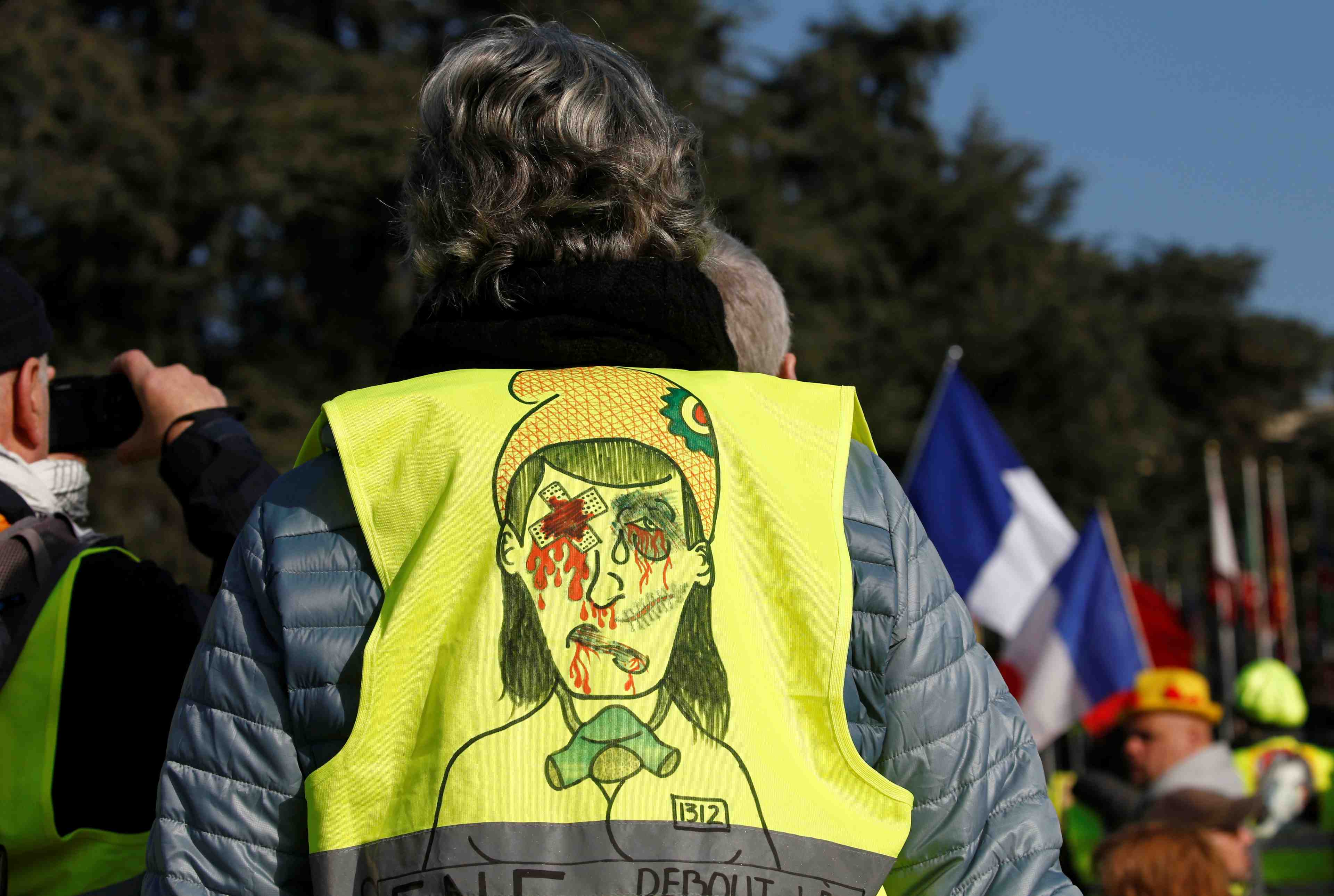Acte xv des gilets jaunes, interpellations a clermont-ferrand