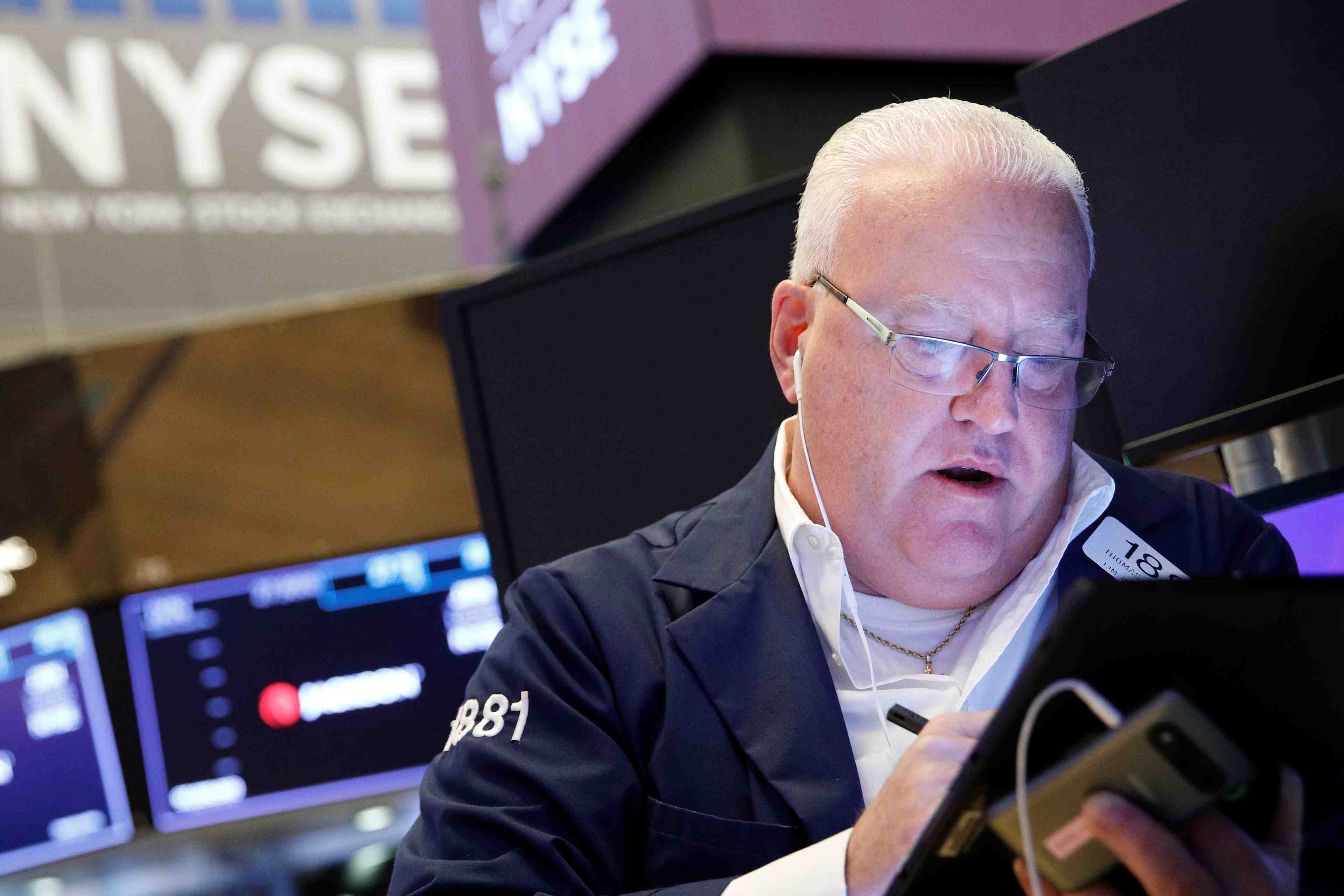 Wall st dans le rouge