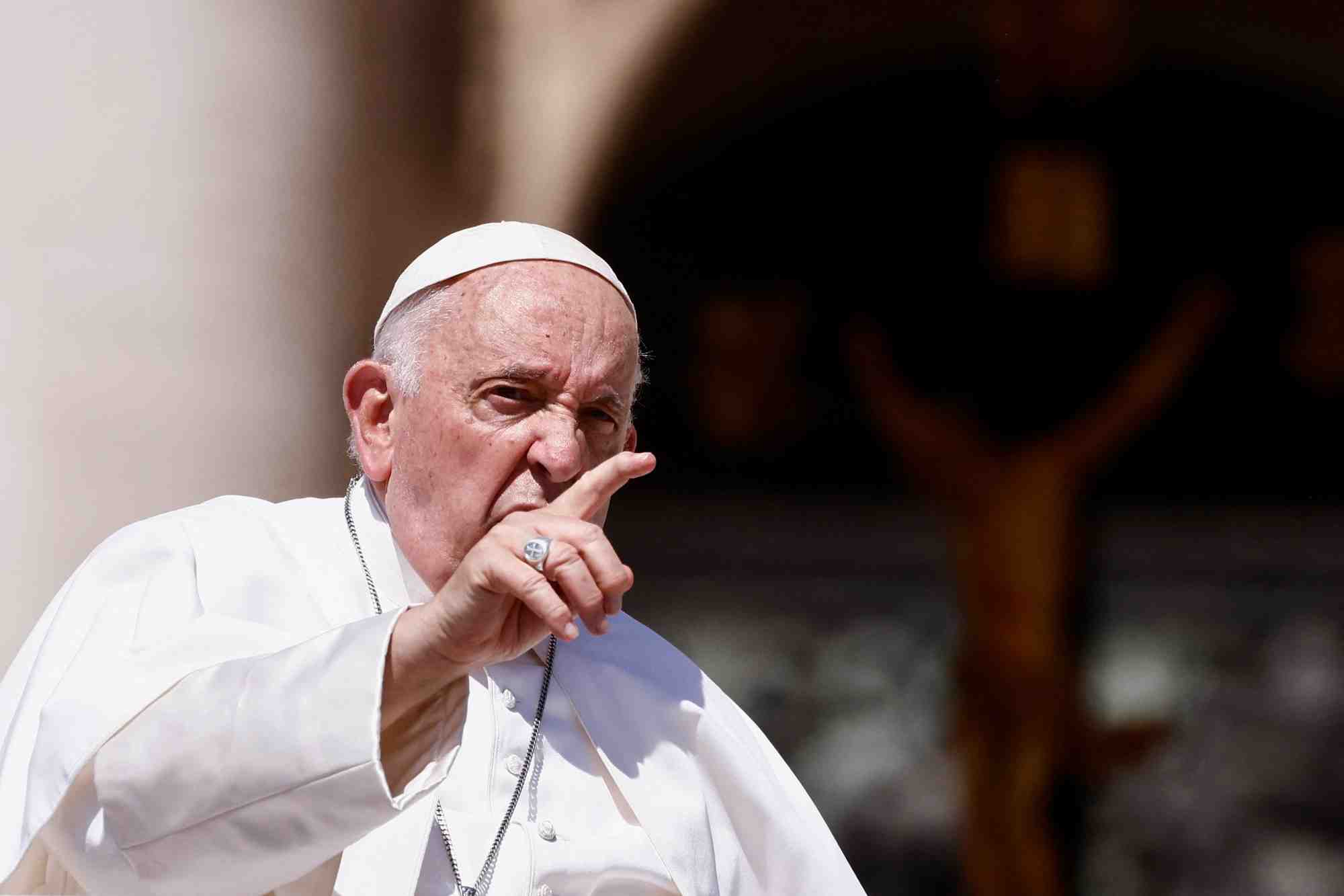 Le pape francois au vatican