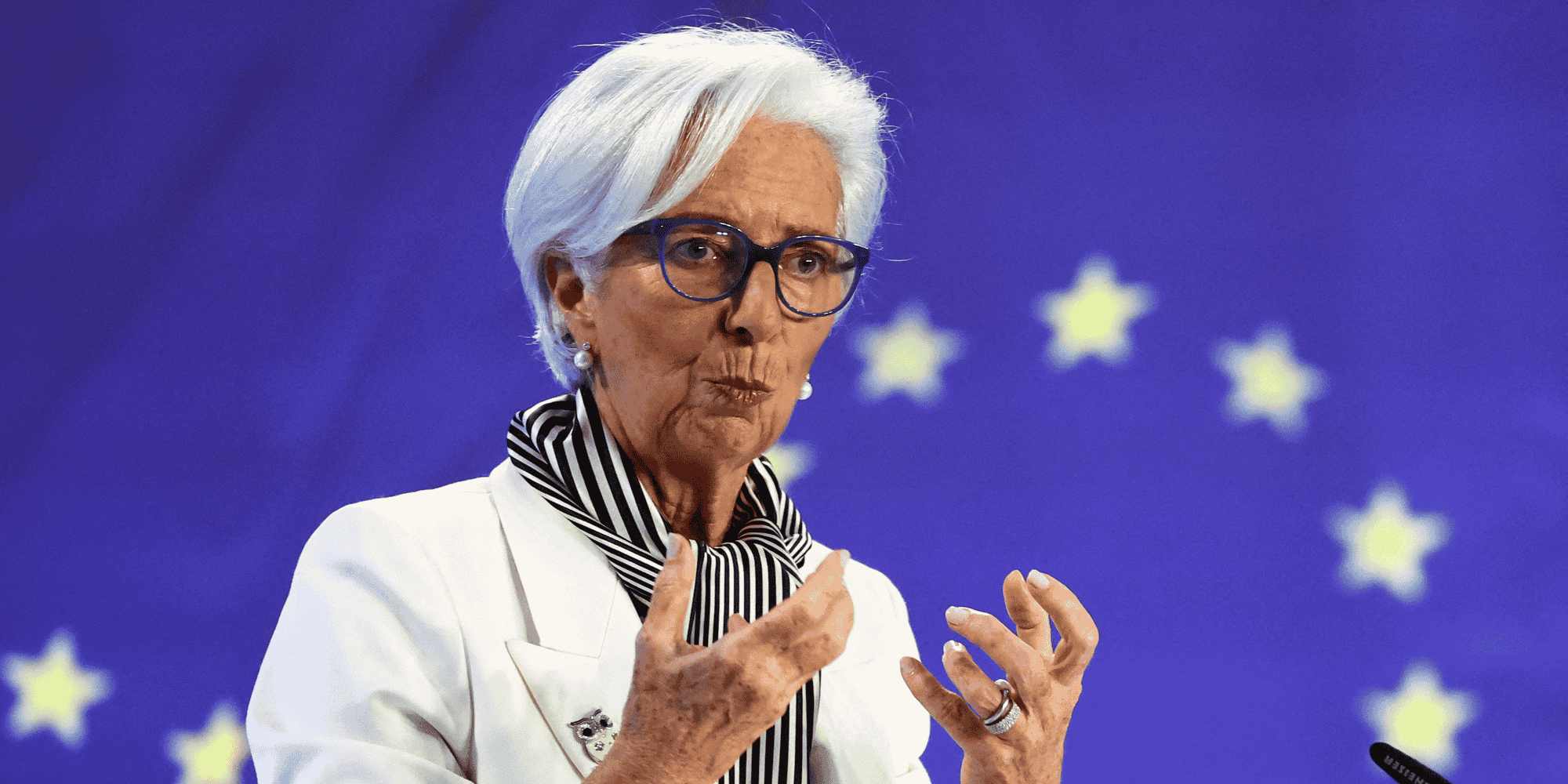 Christine Lagarde, présidente de la BCE.