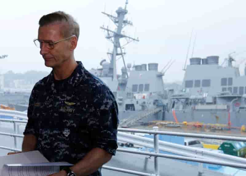 Le commandant de la septieme flotte americaine releve de ses fonctions