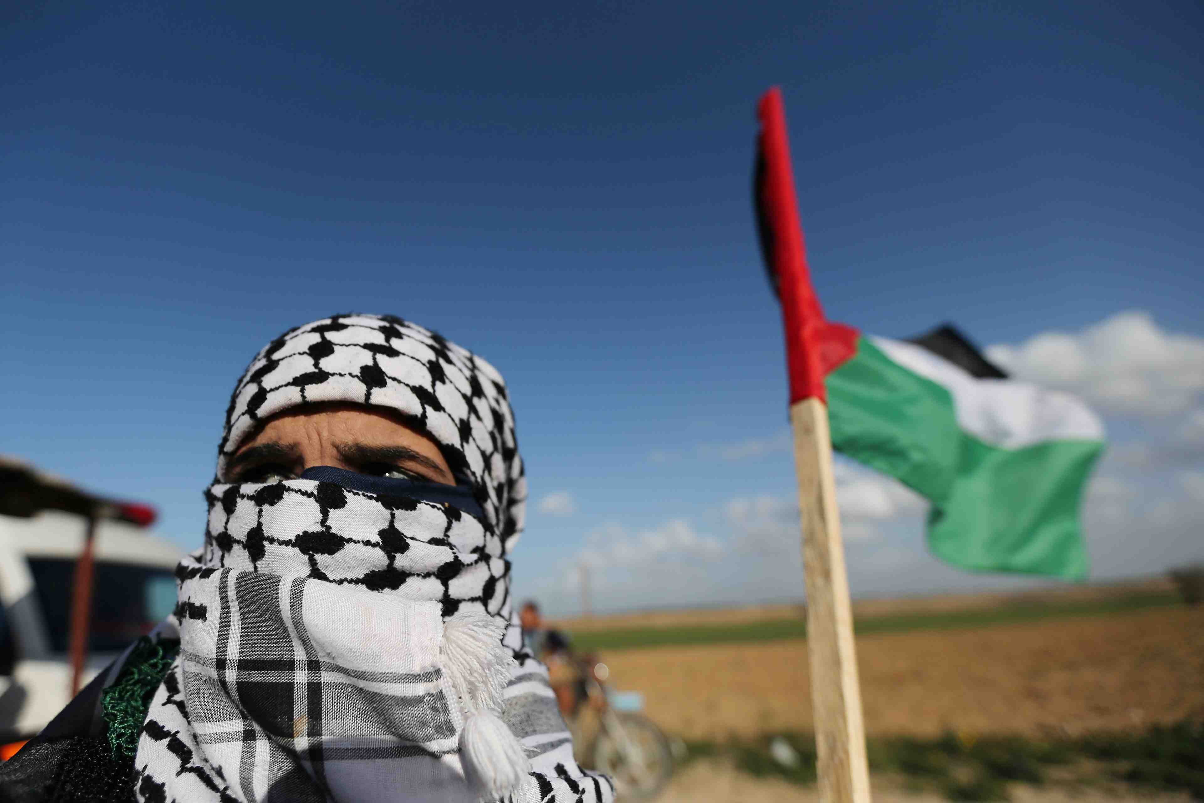 Deux adolescents palestiniens tues a la limite de la bande de gaza