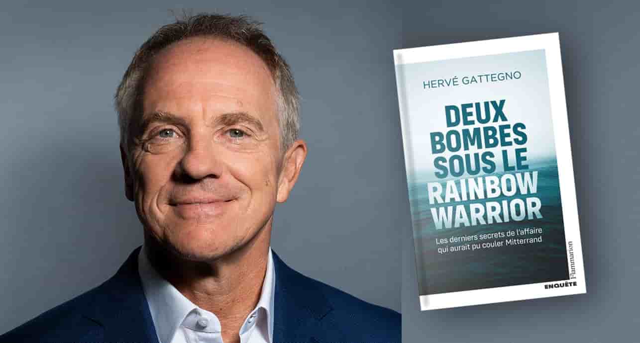 « Deux bombes sous le Rainbow Warrior - Les derniers secrets de l'affaire qui aurait pu couler Mitterrand », par Hervé Gattegno, est à retrouver chez Flammarion.  352 pages, 22 euros, en librairies mercredi.