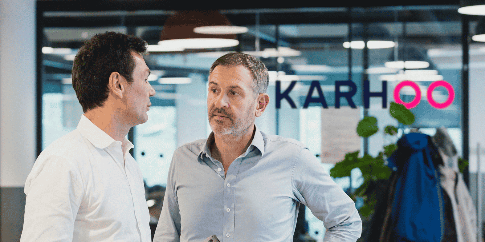 Nicolas Andine (à gauche) et Boris Pilichowski, co-PDG de Karhoo.