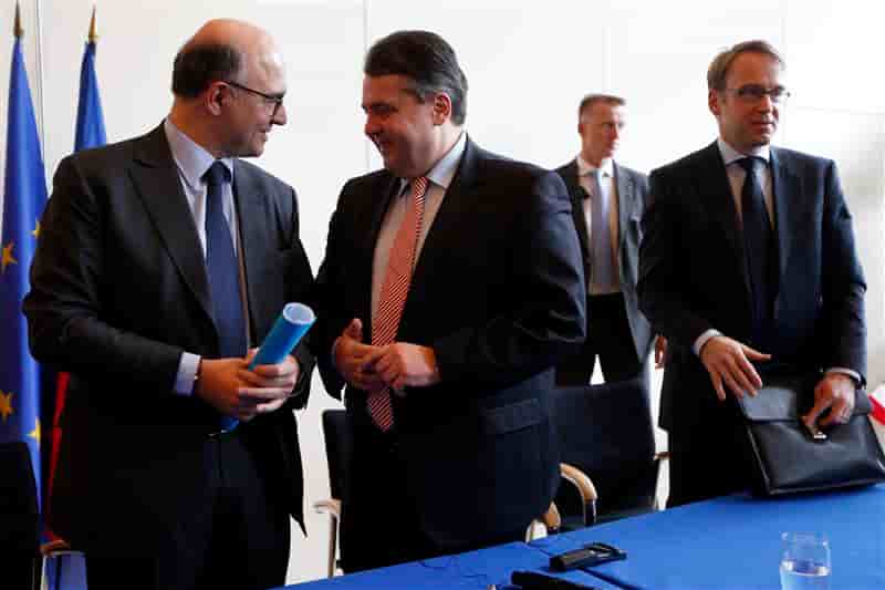 Paris et Berlin affichent leur entente sur les thèmes économiques