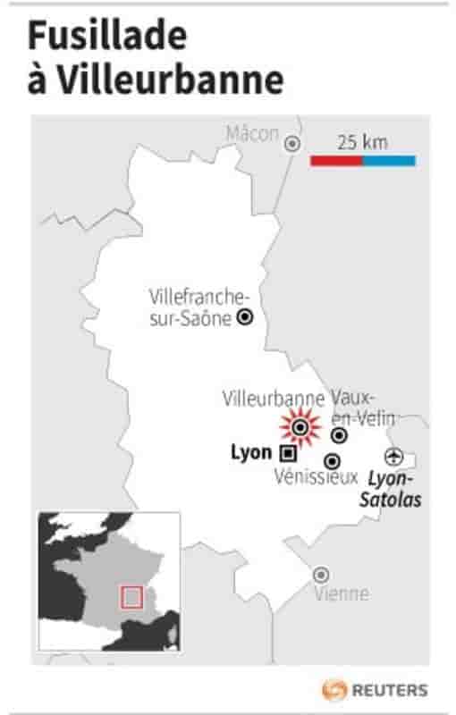 Fusillade a villeurbanne