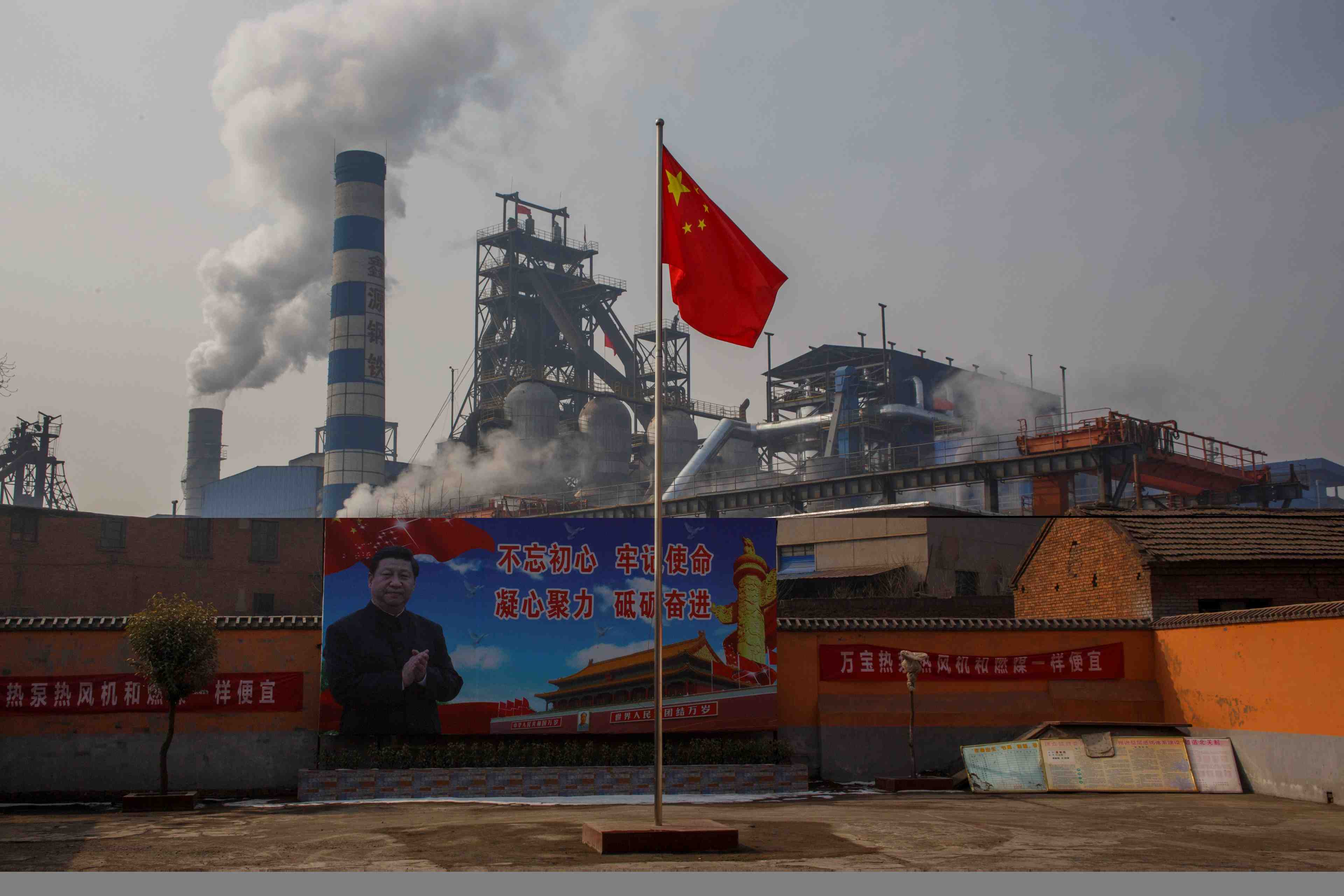 Les emissions de gaz a effet de serre de la chine ont augmente de 50% en dix ans