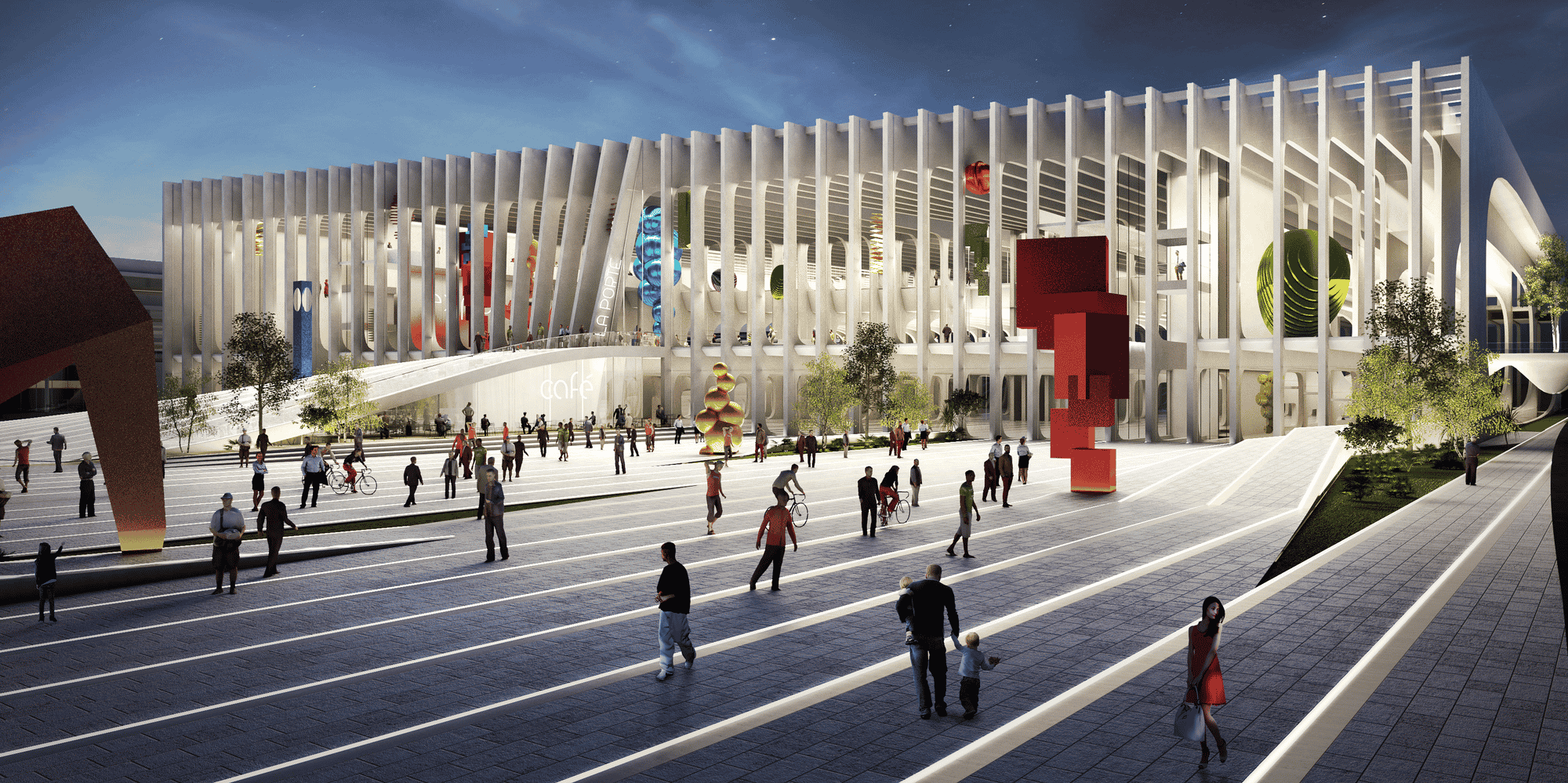 Europacity, Grande Halle