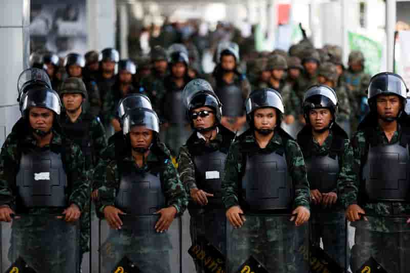 Armée et police mobilisés en cas de manifestations en Thaïlande