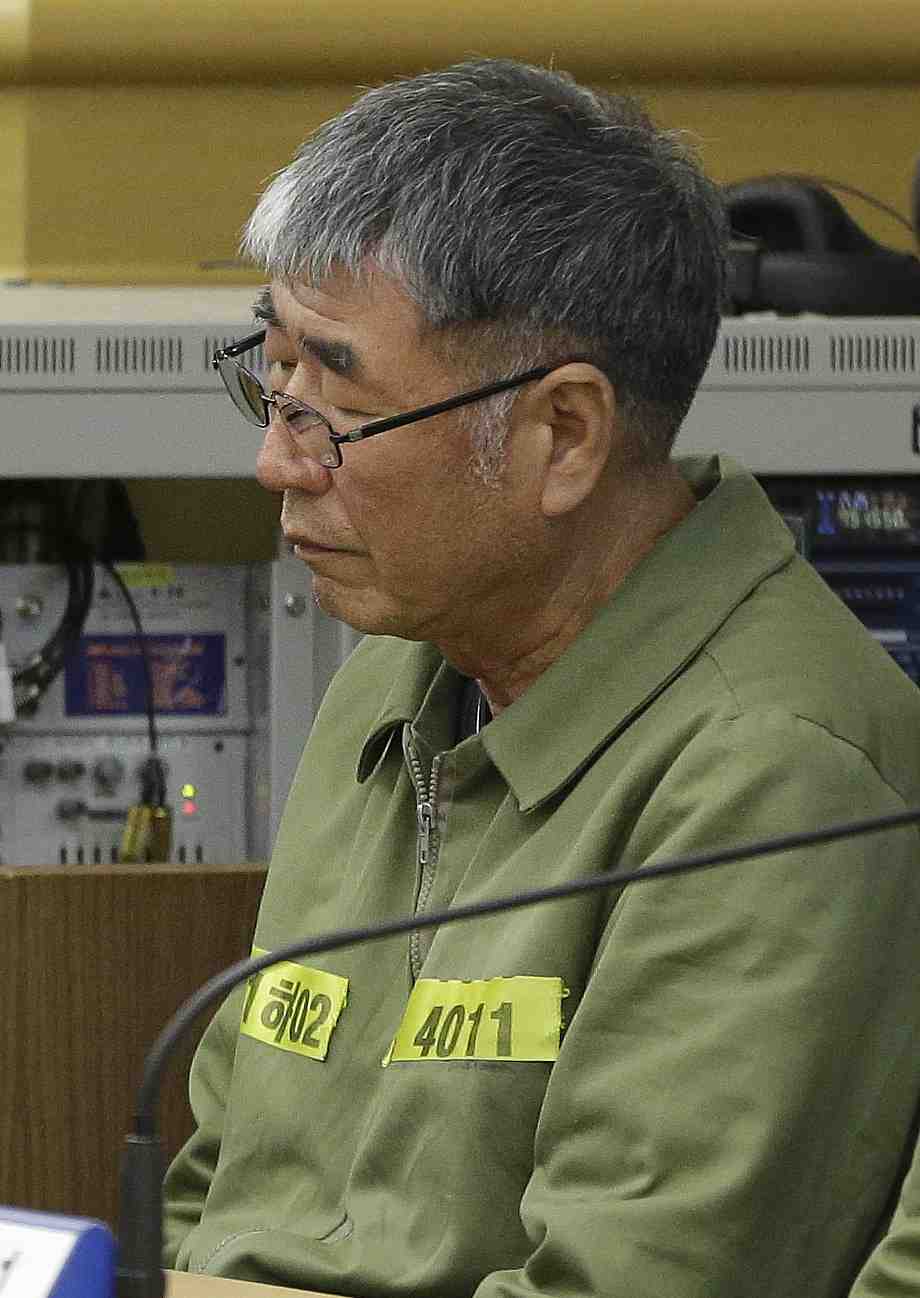 Le capitaine du ferry sud-coreen sewol reconnu coupable d'homicide en appel