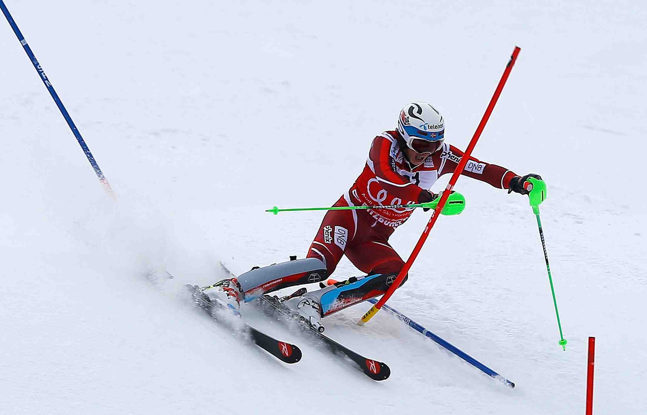 Kristoffersen imperial sur le slalom de kitzbuhel