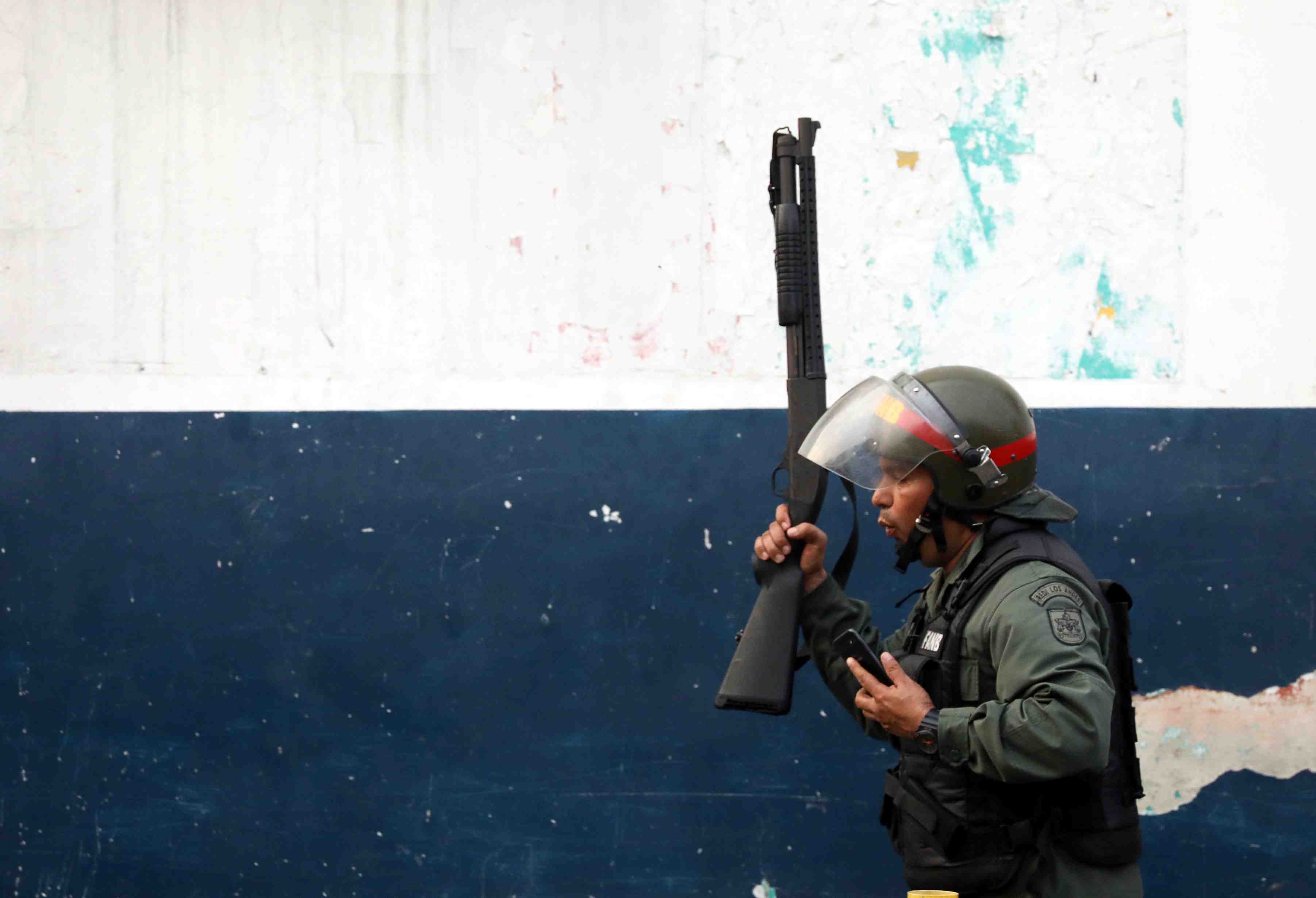 Incident a la frontiere entre le venezuela et la colombie
