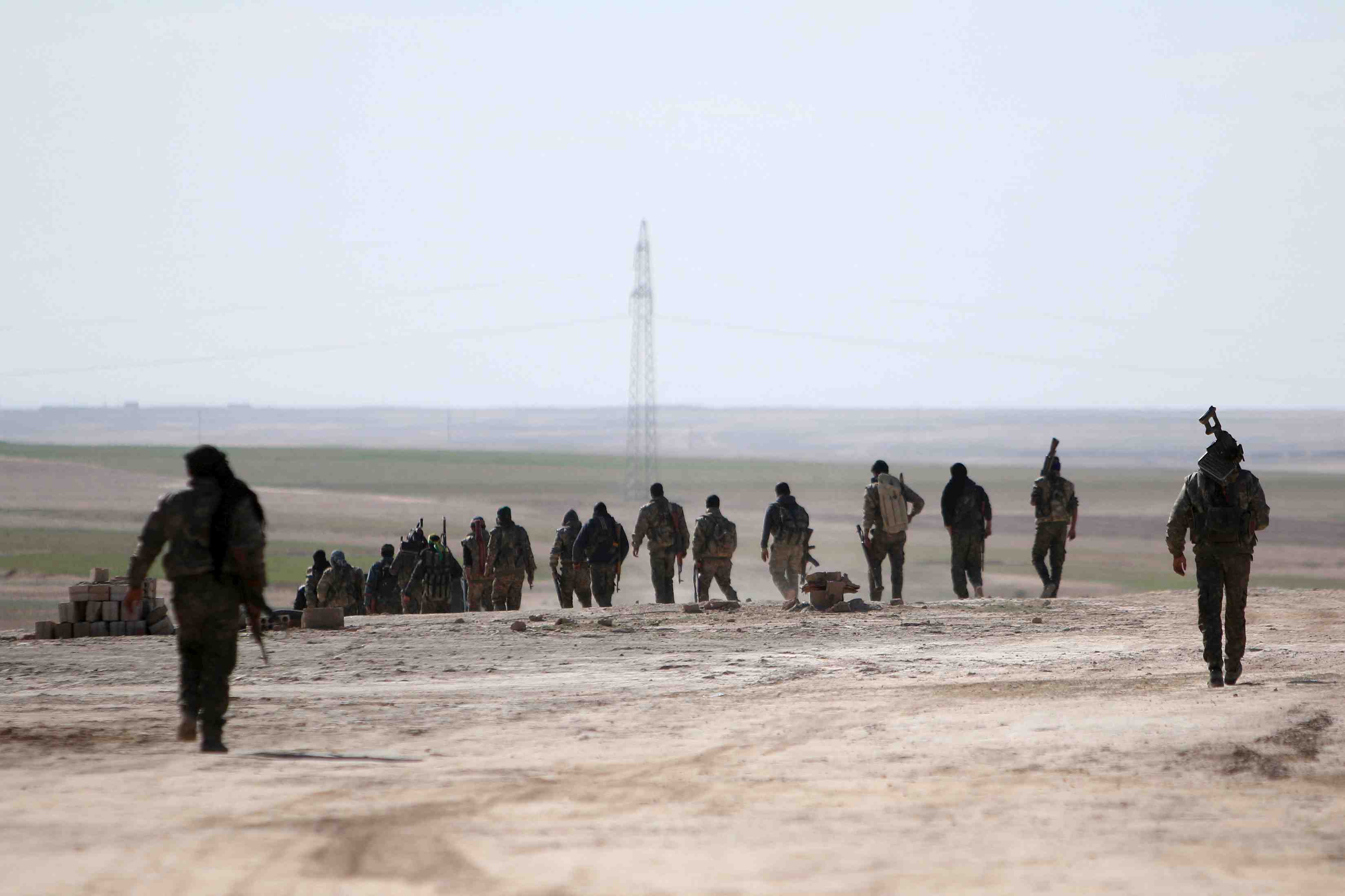 Syrie: affrontements meurtriers entre fds et combattants de l'ei a hassake