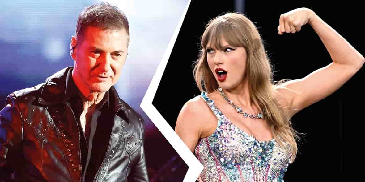 Etienne Daho et Taylor Swift. Le modèle « Market Centric » bénéficie à une petite minorité de vedettes « mainstream » au détriment de l’écrasante
majorité des artistes dotés d’une audience dite moyenne.