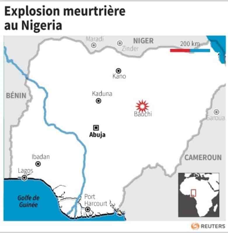 Une explosion fait onze morts dans le nord-est du Nigeria