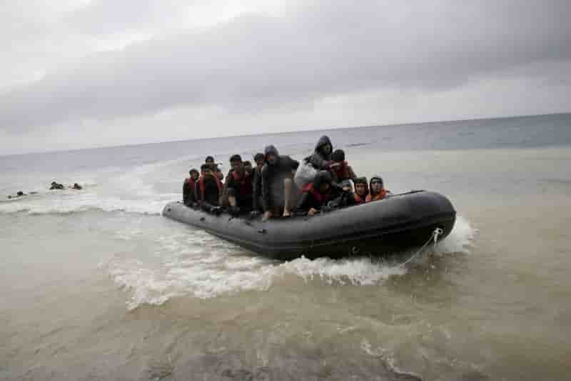 Afflux record de migrants en grece en cinq jours