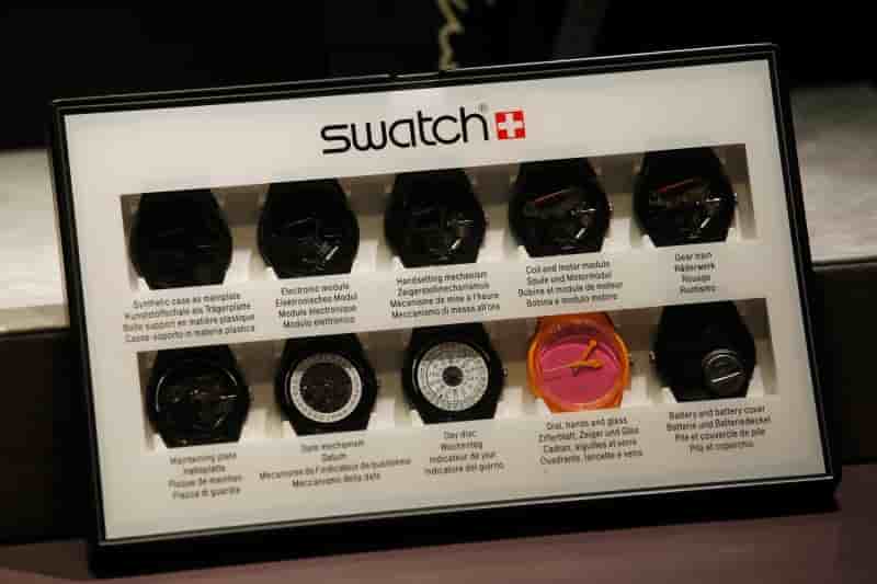 Association swatch/visa pour une montre avec paiement sans contact