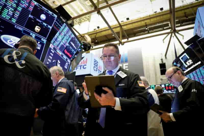 La bourse de new york ouvre en baisse