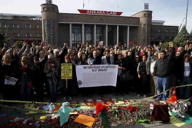 Debut du proces des djihadistes impliques dans l'attentat d'ankara