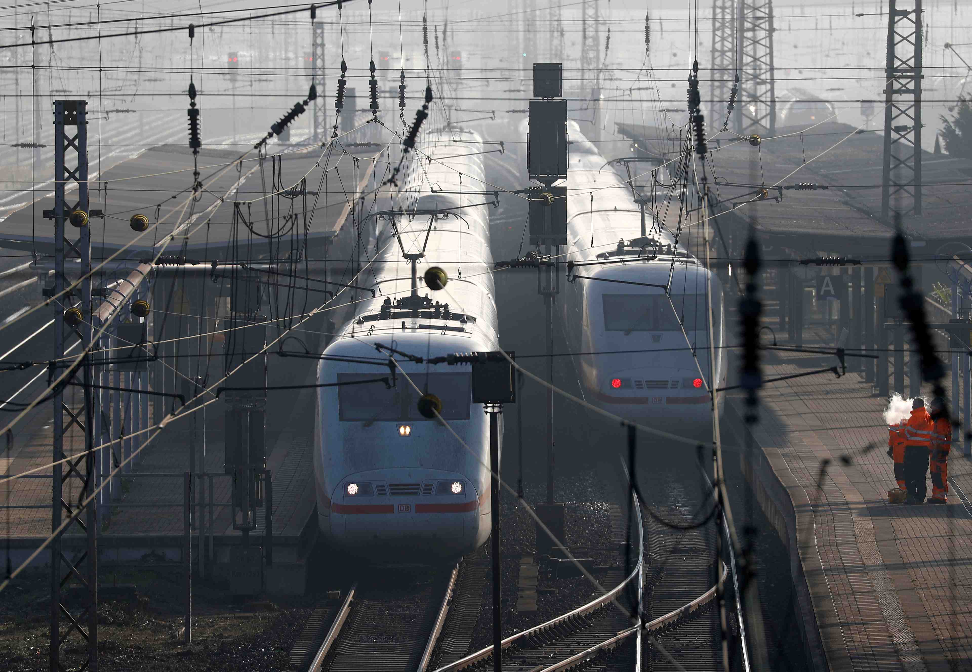 Risque de greve du train en allemagne pendant la periode de noel