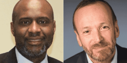 Moussa Mara, ancien Premier ministre du Mali, et Patrice Fonlladosa, président Afrique du Centre d'études et de prospective stratégique (CEPS).