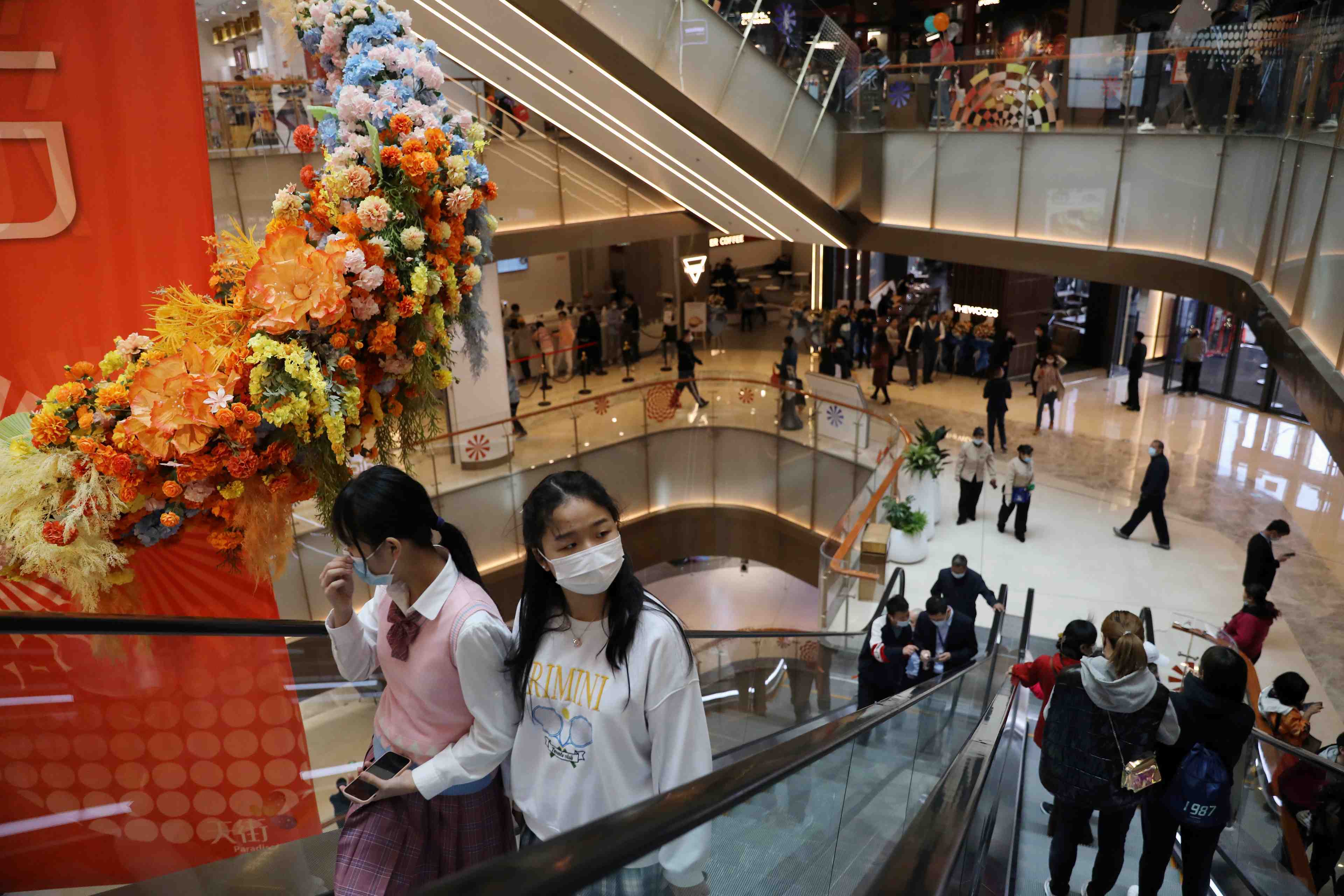 Chine: l'activite dans les services au plus bas niveau en 14 mois