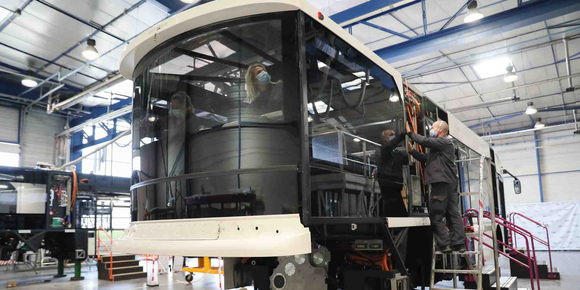Le constructeur français de bus à hydrogène, Safra, emploie 170 personnes à Albi (Tarn).