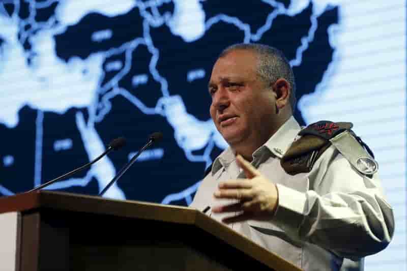 Le chef de l'armee israelienne pointe le budget militaire de l'iran