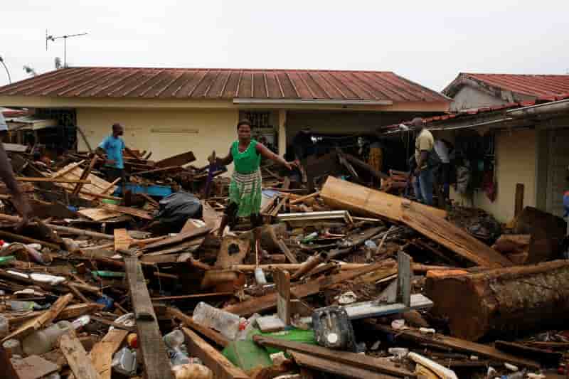 Des inondations a abidjan font 18 morts