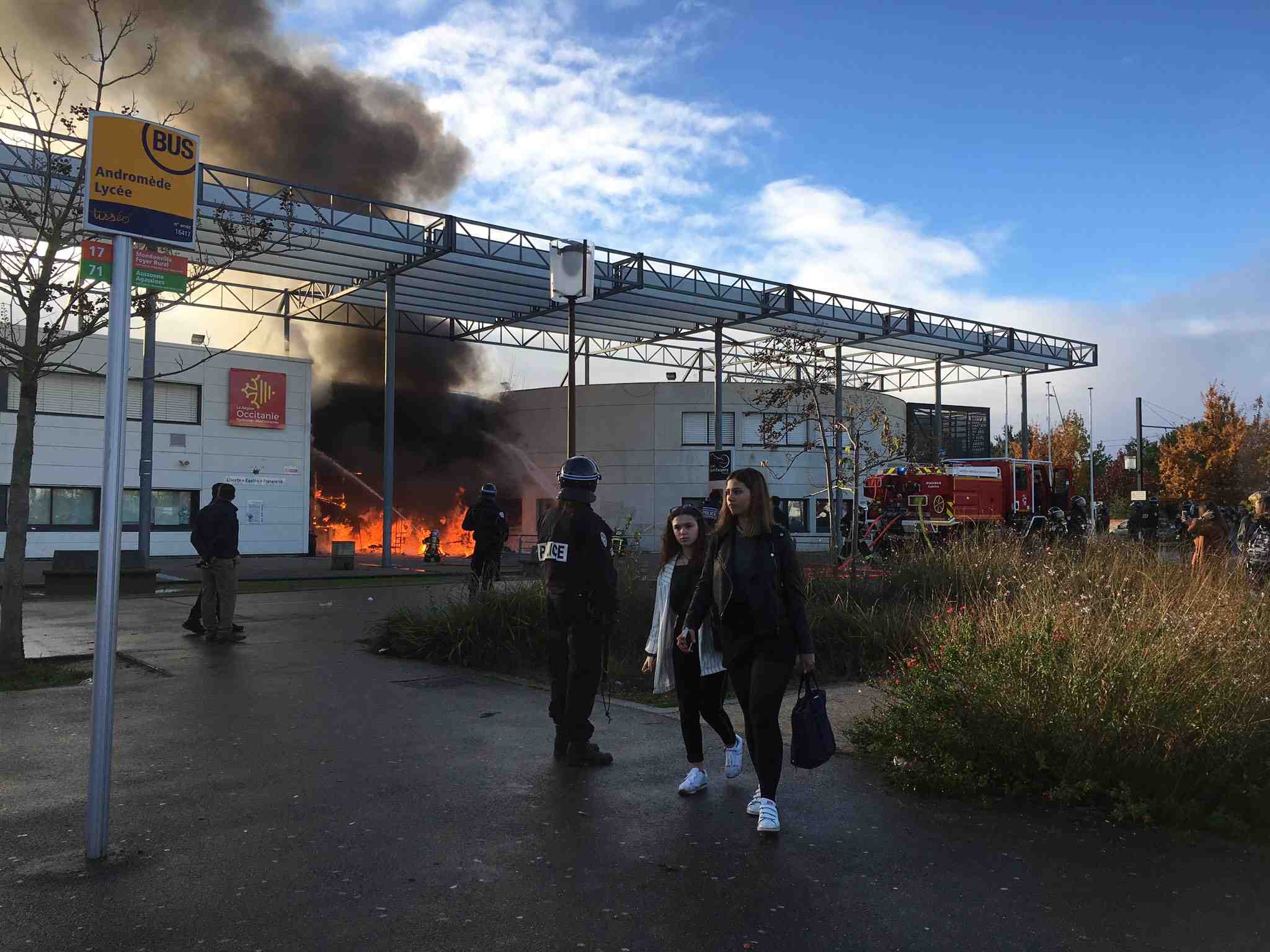 mouvement des lycéens à Toulouse