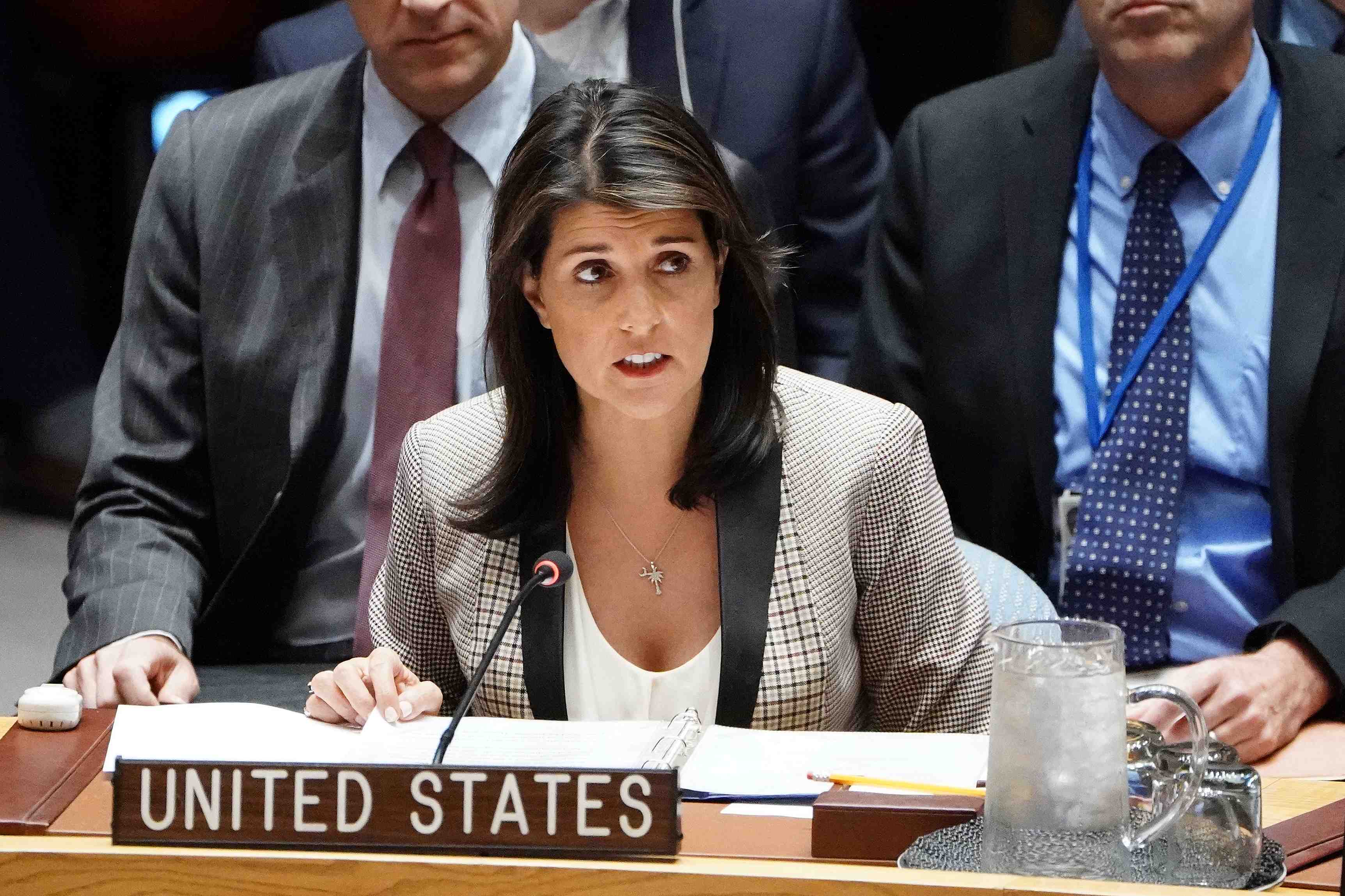 La porte-parole du departement d'etat us succedera a haley a l'onu