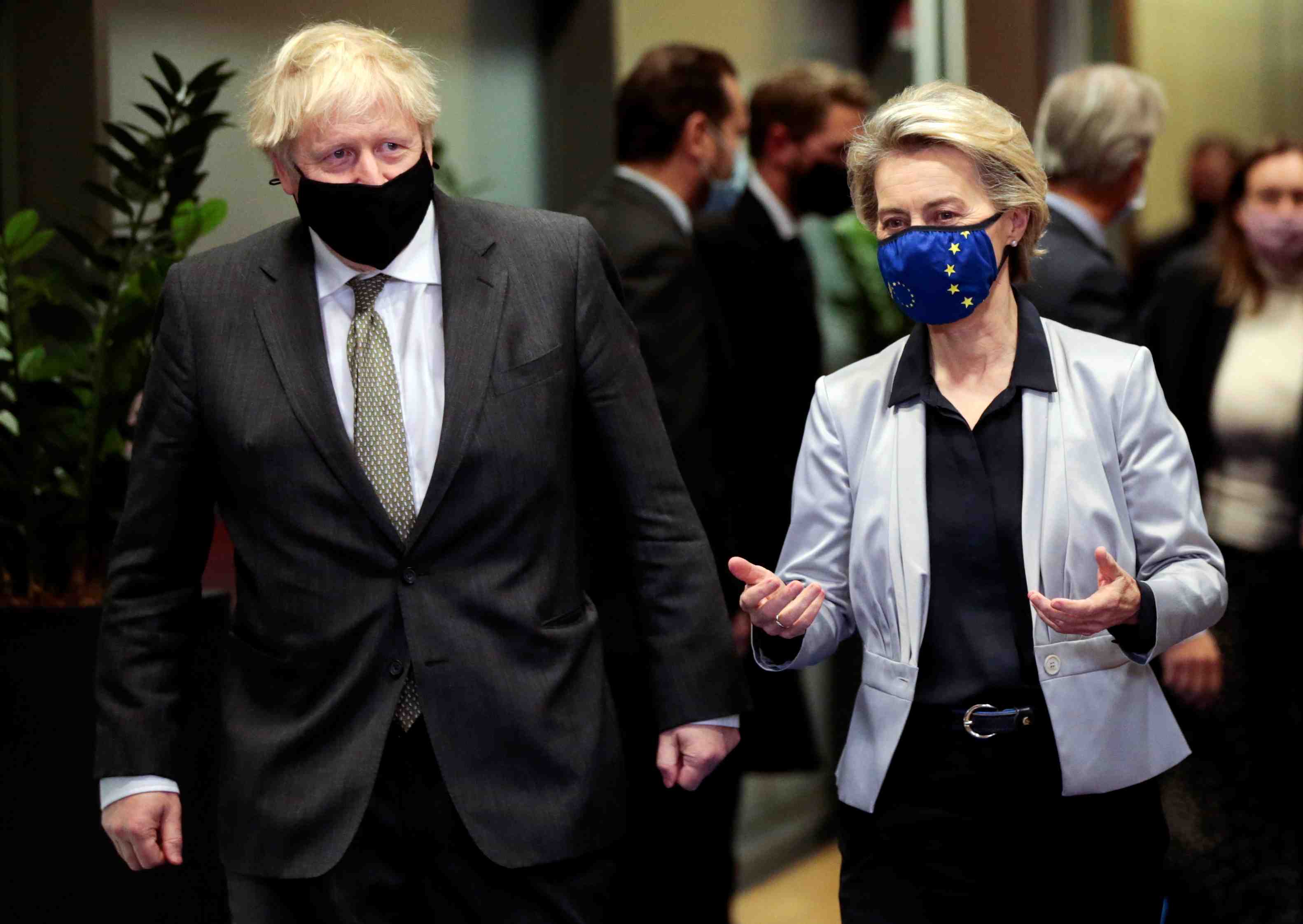 Brexit: von der leyen et johnson vont s'entretenir mercredi ou jeudi