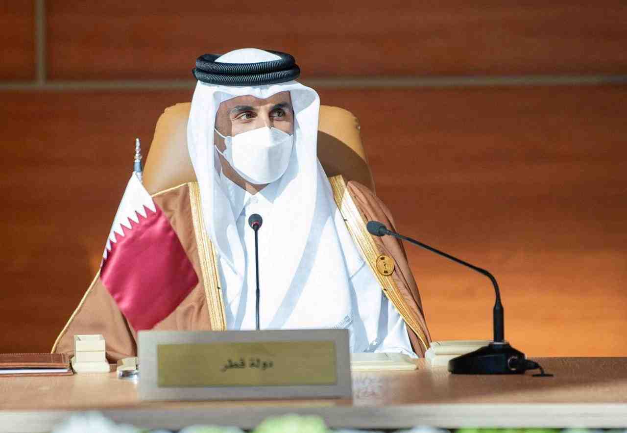 L'emir du qatar effectue une visite en arabie saoudite
